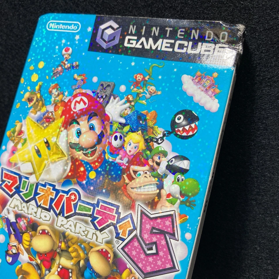 Nintendo Game Cube Mario Party 4 & 5 & 6 Manual, Case And microphone from Japan - Image 4 of 4