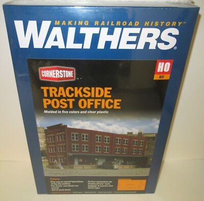 Walthers 933-4063 HO Trackside Post Office Building Kit