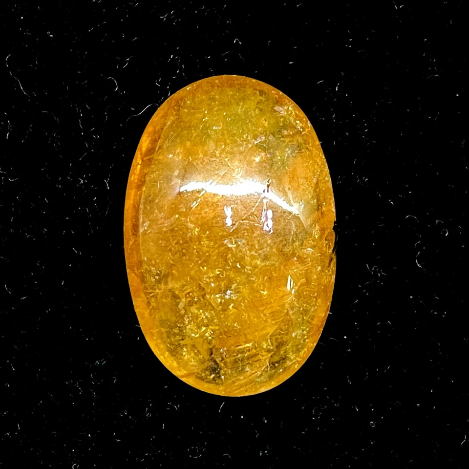 36.90 Cts Natürlich Turmalin 27x18mm Riesiges Oval Cabochon Unbehandelt Lose - Bild 3 von 4