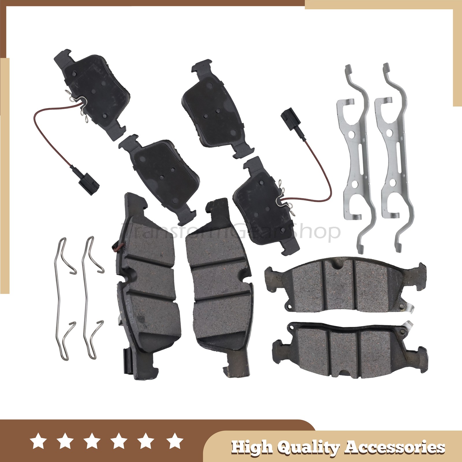 Maserati Levante 2017-2021 Front Brake pads Set P/N 673004427
