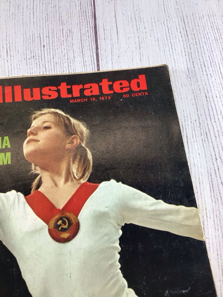 Vintage Sports Illustrated March 19,1973 Russian Gymnastic Olympian Olga Korbut - Image 3 of 4