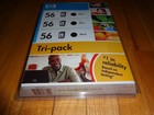 New HP 56 Black Inkjet Ink Cartridges Tri Value Pack New Exp Apr 2008 — photo 2
