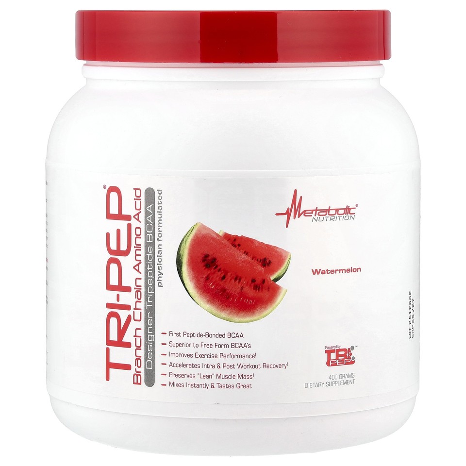 Tri-Pep®, Branch Chain Amino Acid, Watermelon, 400 g