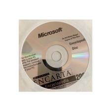 Microsoft Encarta Encyclopedia 2000 CD - Pre-owned computer software