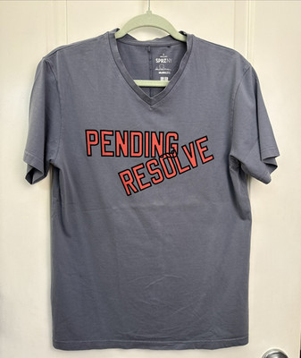 Uniqlo SPRZ NY Unisex T-Shirt S Gray Pending Resolve MOMA 2014 Weiner Special Ed
