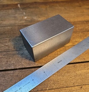 Jewelers 4⅕lb Surface Plate ANVIL Block Sterling Silversmith Tools #A2 Steel ☆US