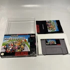 Super Mario Kart (Super Nintendo SNES, 1992) Complete in Box CIB Tested READ