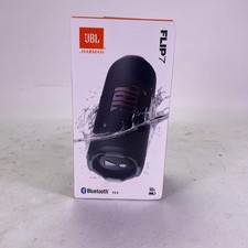 New JBL Flip 7 Portable Wireless Bluetooth Speaker Black JBLFLIP7BLKAM