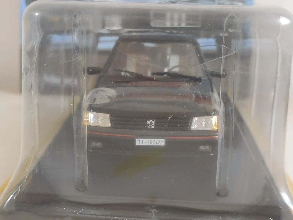 Peugeot 205 GTI 1.9 1988 Modellino Auto Quattroruote collection Die-cast 1/24 - Immagine 3 di 4