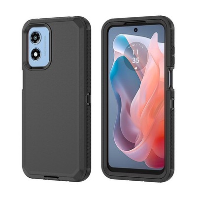 For Motorola Moto G Play 2024 4G Case Cover Heavy Duty Hybrid Rugged Shockproof