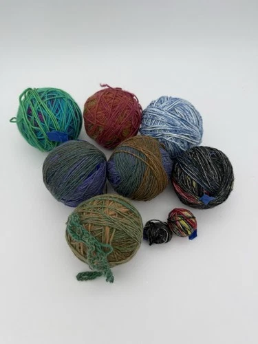 Destash Partial Skeins Self-Striping Sock Fingering Yarn video thumbnail
