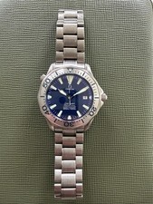 OMEGA Seamaster 300m Titanium Blue Dial 41mm Automatic Gents Watch 2232.80