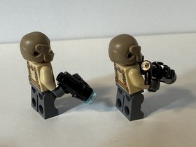 (2) LEGO Resistance Trooper Minifigure Star Wars Episode 7 75131 sw0698