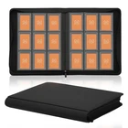 Toploader Binder,Trading Card Binder Storage Hold up 288 Cards 9Pocket Top Lo...