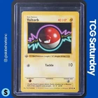 1999 POKEMON BASE SET 1ST EDITION SHADOWLESS #67/102 VOLTORB