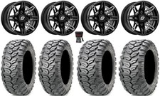 Sedona Rukus 14" Black Wheels 29" Ceros Tires Textron Wildcat XX