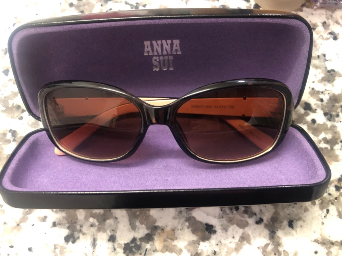 Anna Sui Black Sunglasses for Women for sale | eBay display picture 1