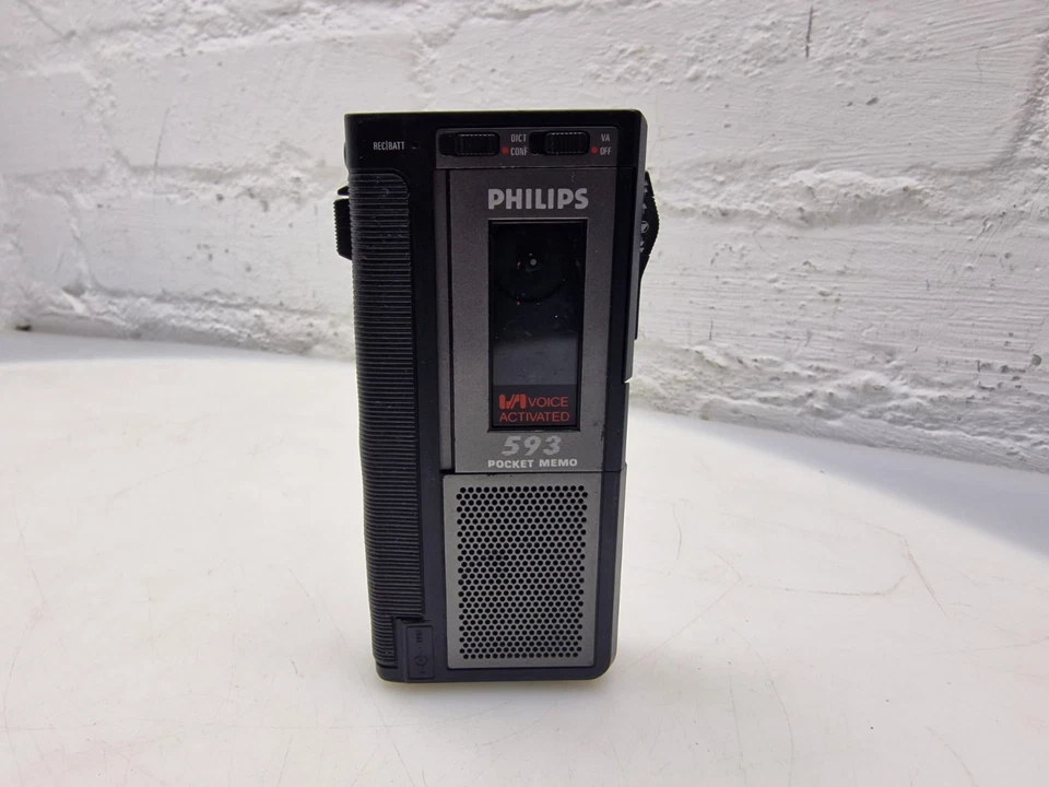 Philips Pocket Memo 593 Diktiergerät tragbarer Voice Recorder Getestet - Bild 4 von 4
