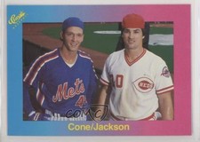 1989 Classic Update Pink/Light Blue Travel Edition David Cone Danny Jackson 0b3