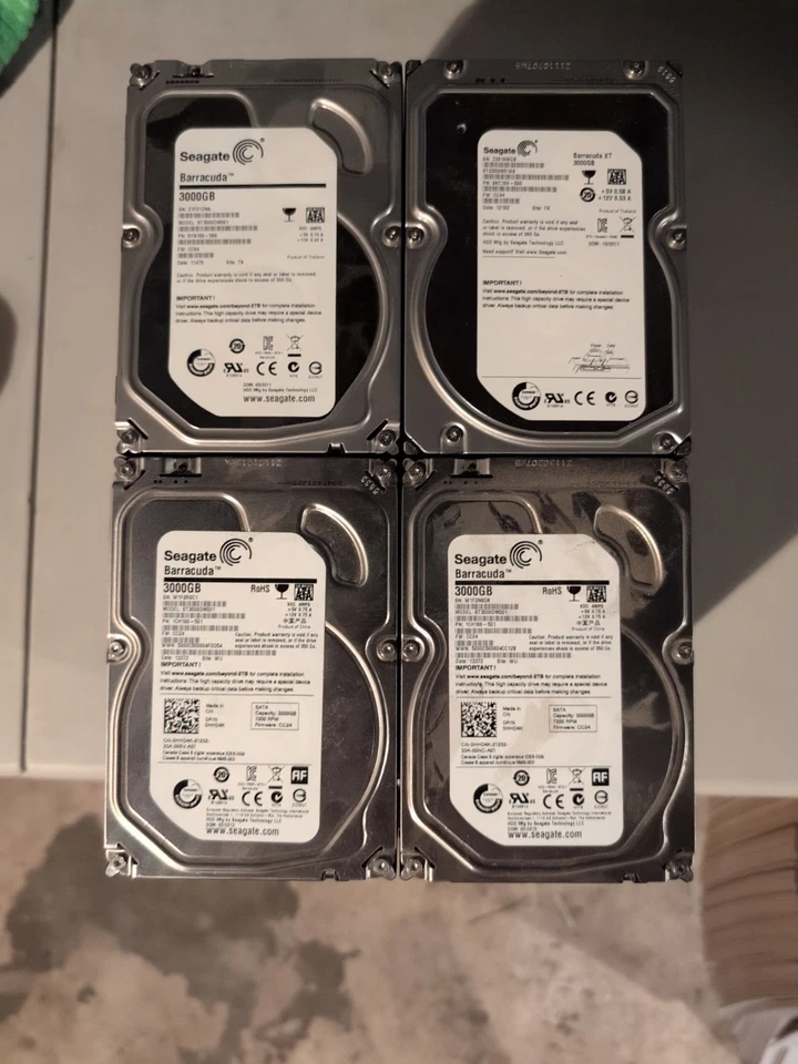 QNAP TX-500p W/ 4x 3TB Seagate Barracuda - Image 2 of 4