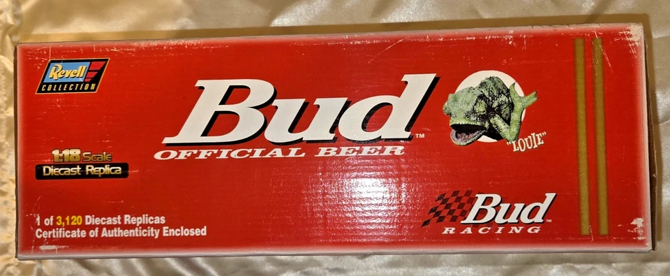 Chevy Monte Carlo Louie Clemente Budweiser 1998 Revell 1:18 fundido a presión coleccionable Foto 3 de 4