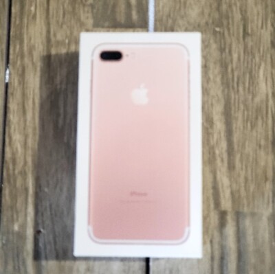 Apple iPhone 7 Plus 12GB Rose Gold Box Only EXCELLENT