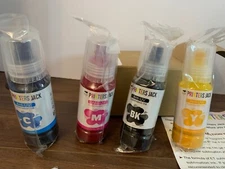 Printers Jack Anti-UV Sublimation Ink for Epson EcoTank Printers 4 pack BK/C/M/Y