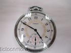 Painted Dial 12S Pocket Watch Antique Art Deco Elgin Fancy
