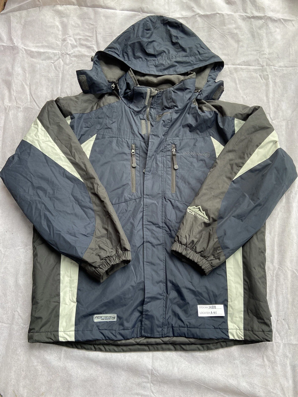 Free Country Extreme Jacket Men’s XL Water & Wind Resistant Ski & snow boarding.