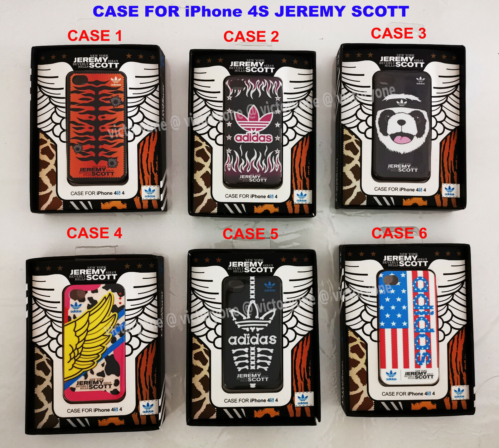 iPhone 4s AD JEREMY SCOTT glossy design hard plastic thin case cover | eBay