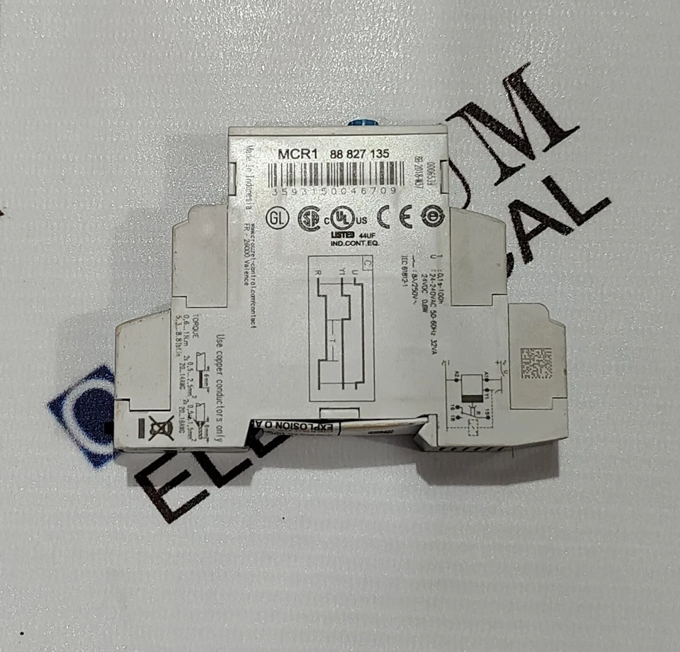 CROUZET MCR1 88827135 TIMER TIMING 0.1S-100H VOLTAGE 24-240VAC/24VDC FAST SHIP - Image 3 of 4