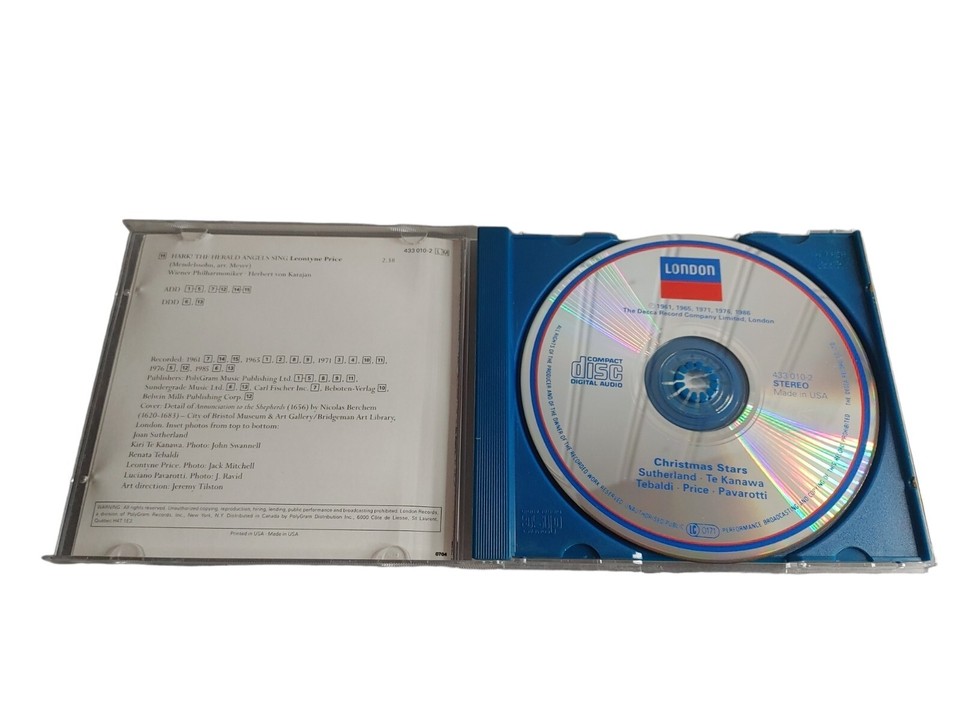 Christmas Stars Joy to the World Music CD Various 19911010