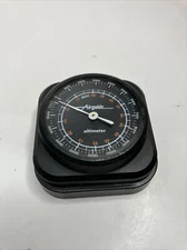 Vintage Airguide Altimeter & Holder Japan Gauge