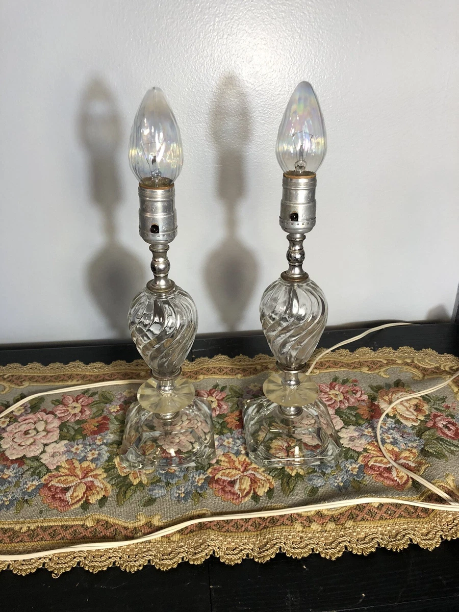 Pair of sales small table lamps