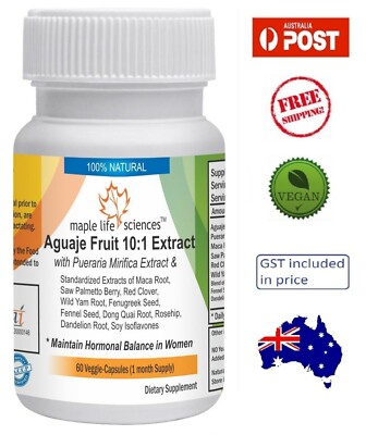 Aguaje Fruit 10:1 Extract Blend - 500mg - AU Stock