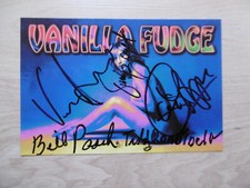 Vanilla Fudge Autogramme signed 10x15 cm Postkarte
