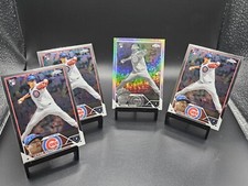 Javier Assad 2023 Topps Chrome Rookie Negative Refractor/3 Base RC  Chicago Cubs