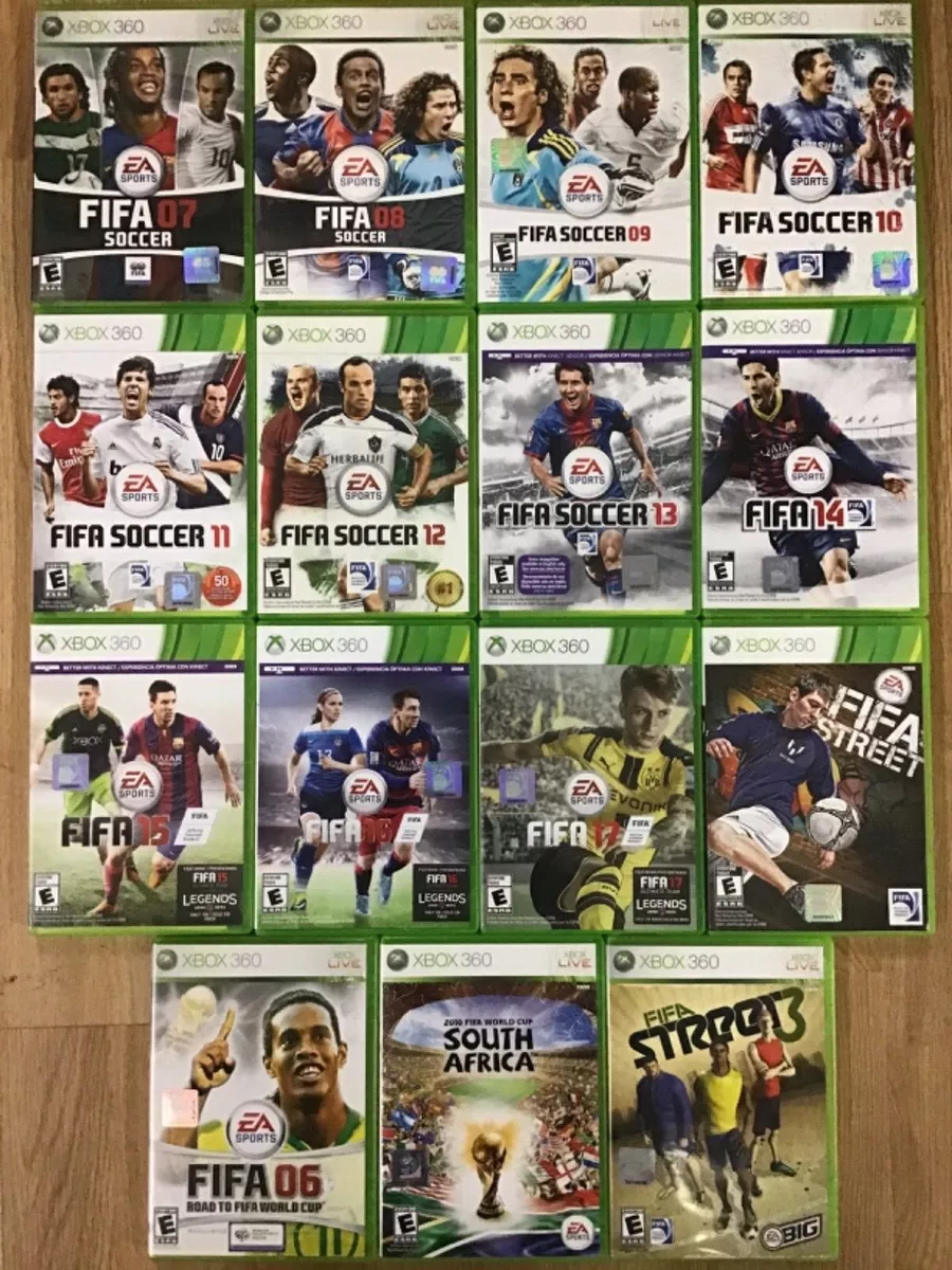 Fifa games (Xbox 360) Microsoft Xbox Tested | eBay