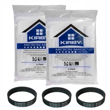 Fits For Kirby 205811Avalir Microfiber Allergen Reduction 4PK Paper Bags W/ 3pk