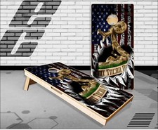 Don't Tread On Me Flag Rip Cornhole Boards Bean Bag Toss Game