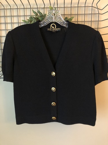 St John Basics Black With Gold Logo 
