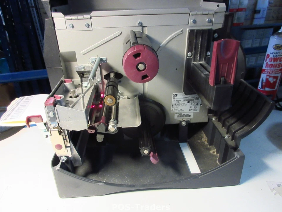 1,414,859 INCH ZEBRA ZM400 REWINDER USB Thermal Label Printer ZM400-200E-4000T - Bild 2 von 4