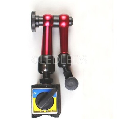 Base Magnetica Mini Con Comparatore Centesimale 0-10mm - Per Tornio, Controllo Precisione, 125mm Escursione - Foto 4