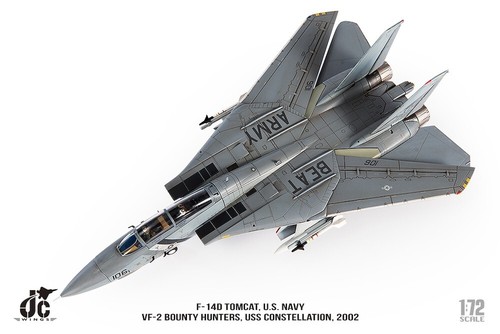 Grumman F-14D Tomcat, USN VF-2 Bounty Hunters, JC Wings 1/72 JCW-72-F14-009 - Picture 2 of 15