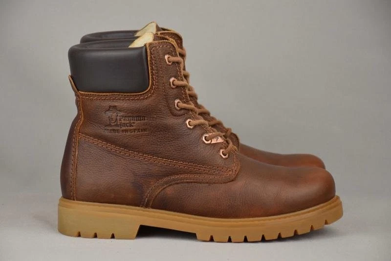 Men Panama Jack Boots Brown Leather 40 - Bild 1 von 4