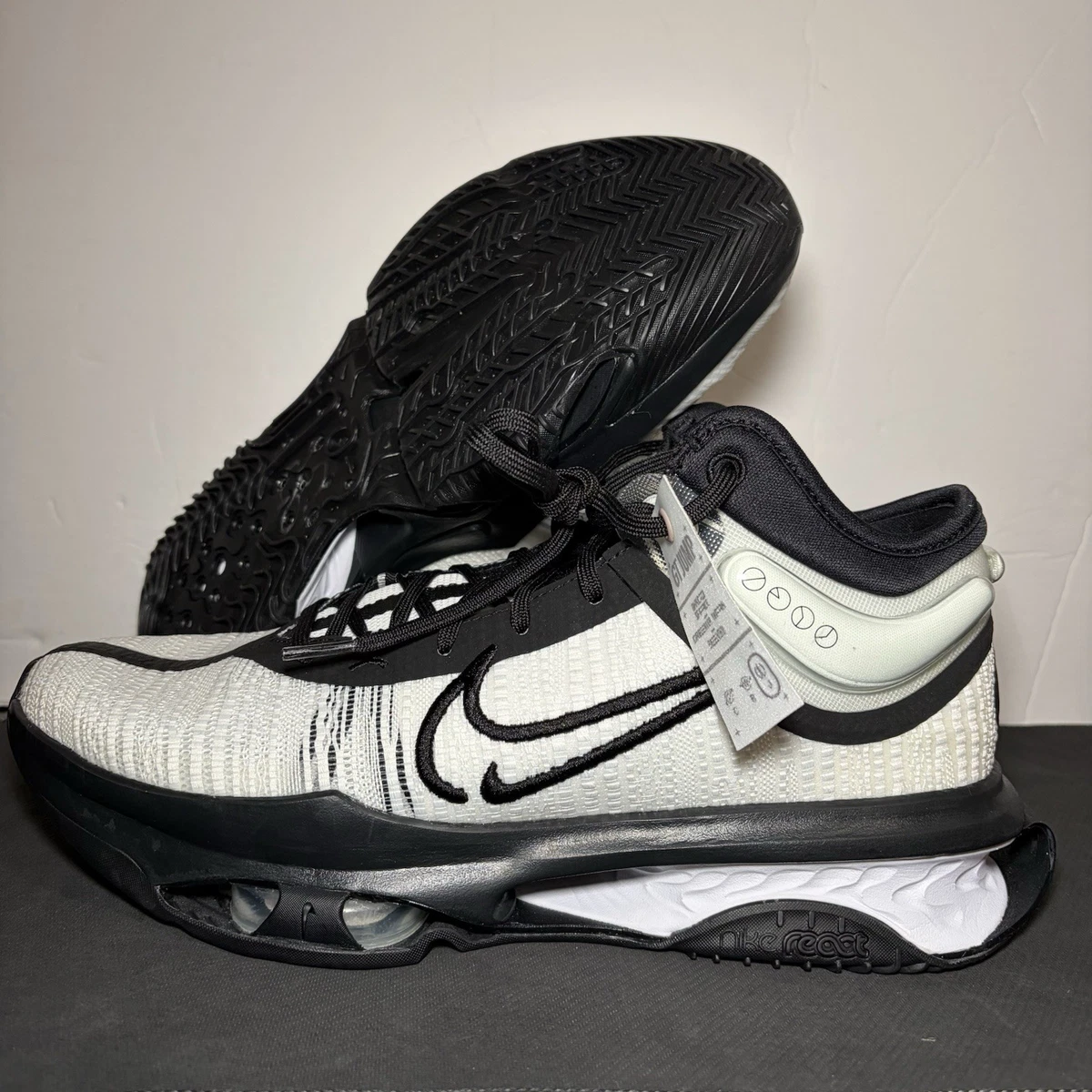 Nike Air Zoom GT Jump 2 Black White for Sale | Authenticity