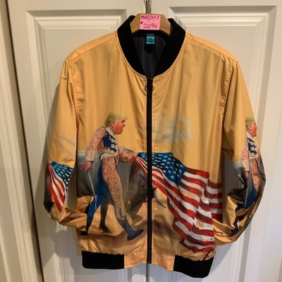 Trump El Matador Bomber Jacket Mens Size M Pre-Owned Is In Great Condition