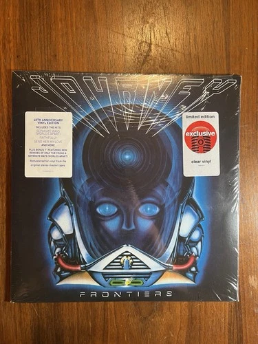 JOURNEY - Frontiers Clear Vinyl + Bonus 7" Remix Remastered Limited Edition