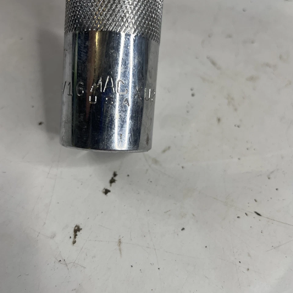 MAC TOOLS 3/8" DRIVE 13/16" SPARK PLUG SOCKET 6 Pt UX266DP. FREE SHIPPING - Image 4 of 4