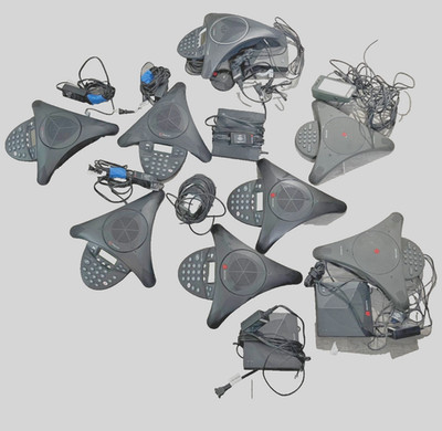 Polycom SoundStation2W Expandable Wireless Conference Phones Bulk Lot IP!